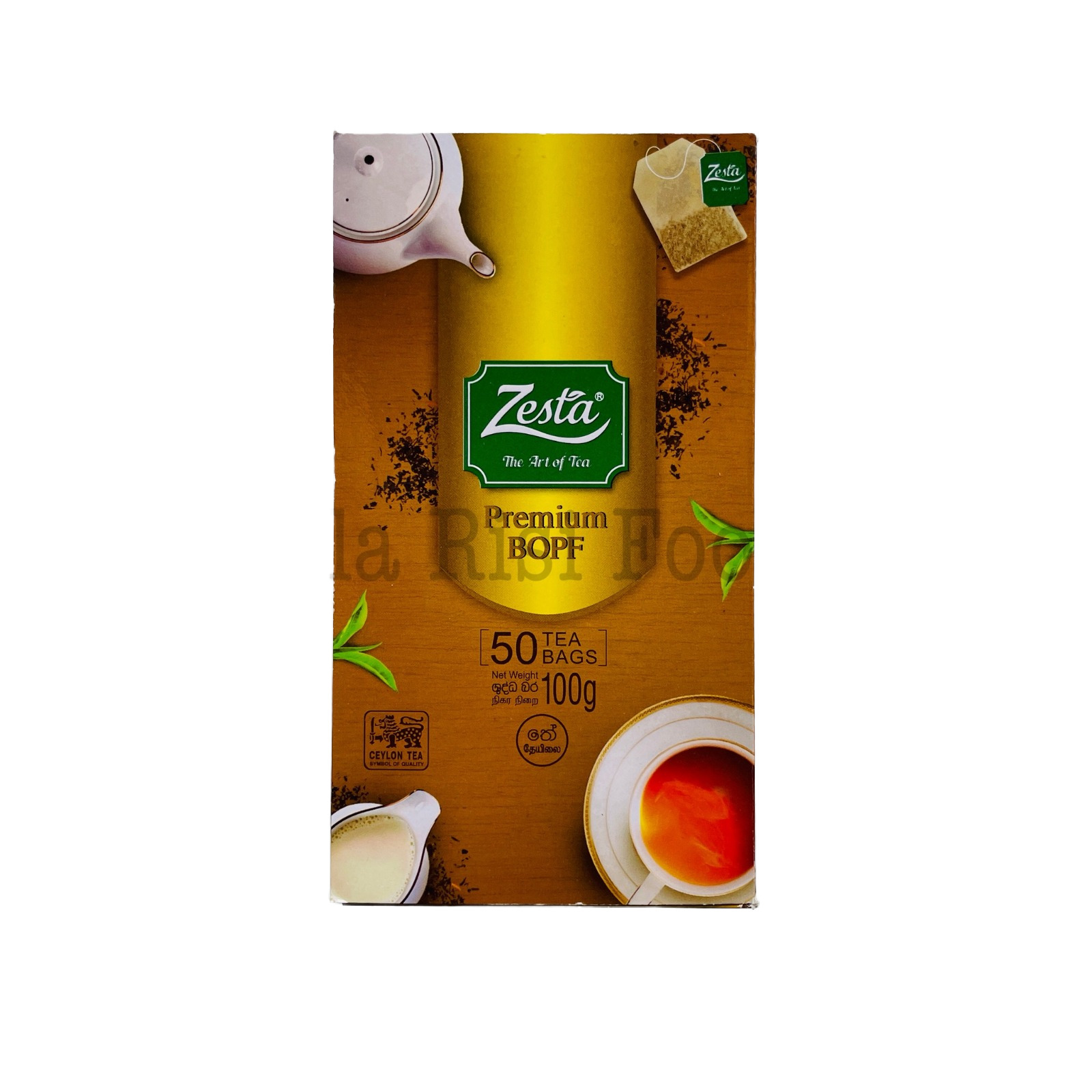 Zesta 50 Tea Bags 100g